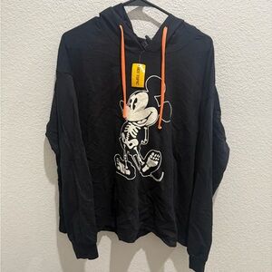 Disney Skeleton Mickey Mouse Hoodie